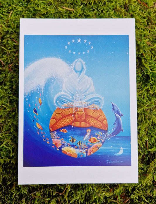 Carte postale « D’eau et d’étoiles »
